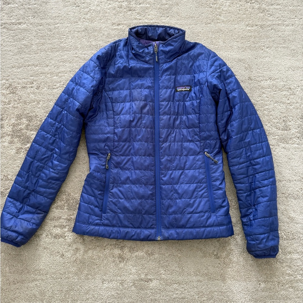 Patagonia Women's Navy Puffer Jacket
